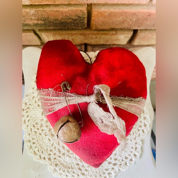 *Heart Ornament Primitive Decor - Picture 4 of 12
